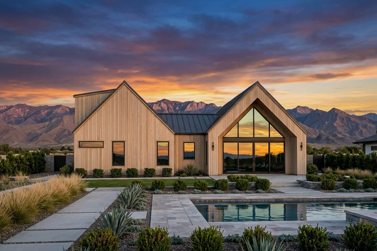 Plan 818208JSS: Modern Scandinavian Mountain House Plan with 3 Bedrooms and Loft - Image #2 - Contemporary, Modern, Mountain, Scandinavian