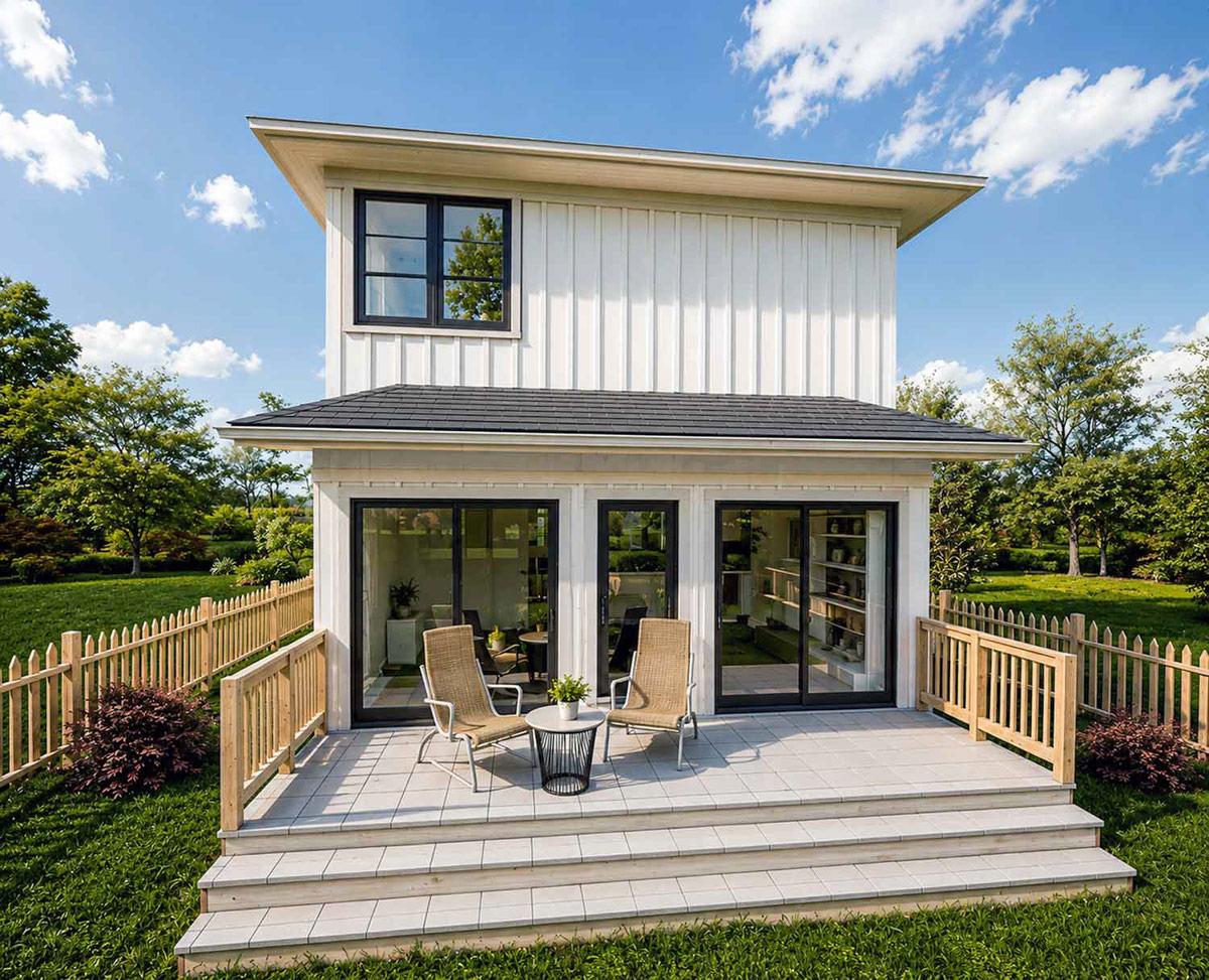 Plan 147074RML: Modern Farmhouse House Plan with 3 Bedrooms and 1972 Square Feet - Image #3 - Farmhouse, Modern Farmhouse