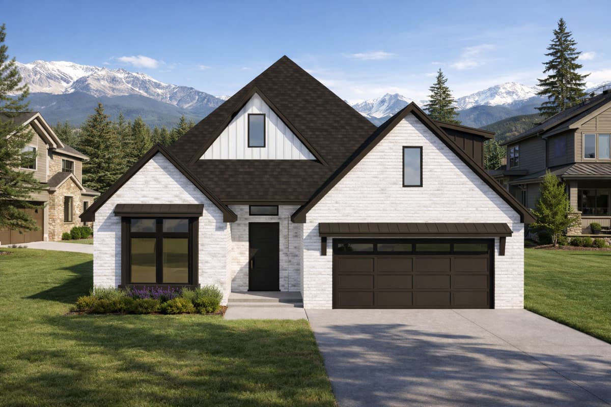 Plan 880016HLN: European-Style House Plan with 4 Bedrooms and 2468 Square Feet - Image #2 - European, Traditional