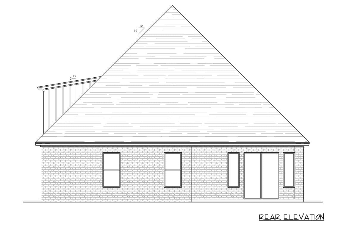 Plan 880016HLN: European-Style House Plan with 4 Bedrooms and 2468 Square Feet - Image #5 - European, Traditional