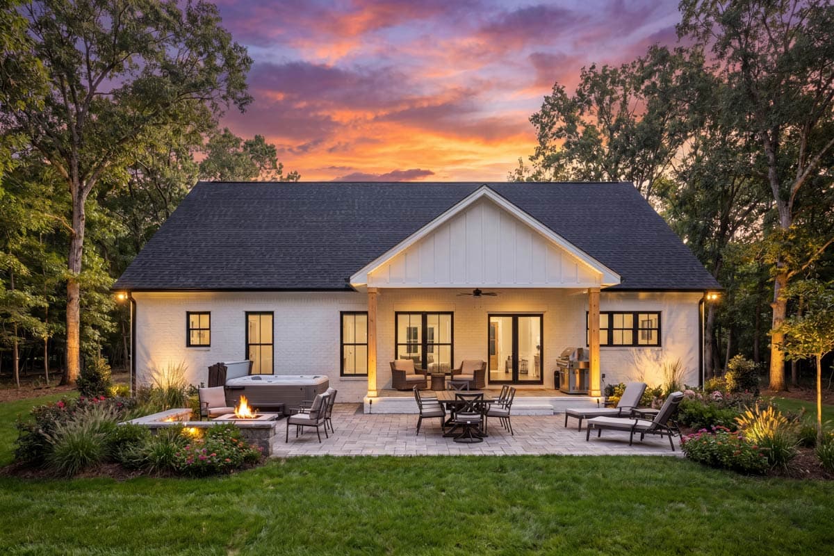 Plan 52050HZ: Modern Farmhouse Plan with 3-Beds and 2-Baths - Image #3 - Country, Modern Farmhouse, New American, Ranch, Southern, Traditional