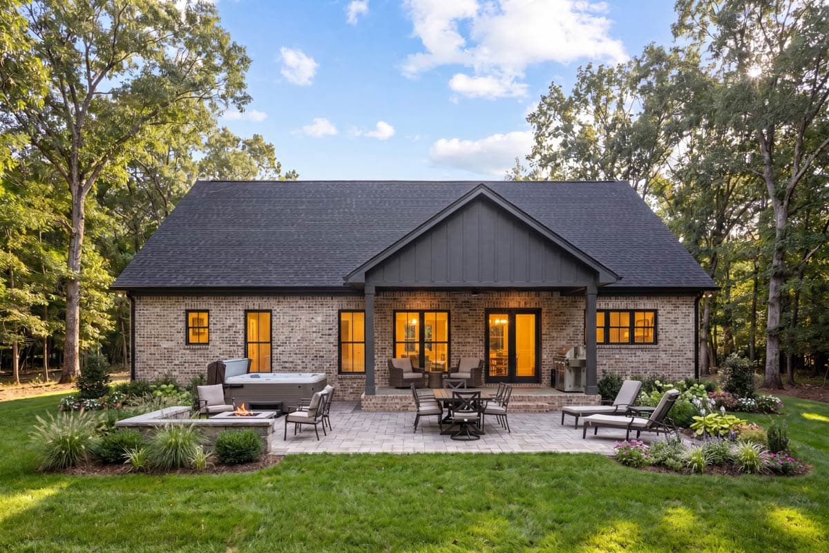 Plan 52050HZ: Modern Farmhouse Plan with 3-Beds and 2-Baths - Image #5 - Country, Modern Farmhouse, New American, Ranch, Southern, Traditional