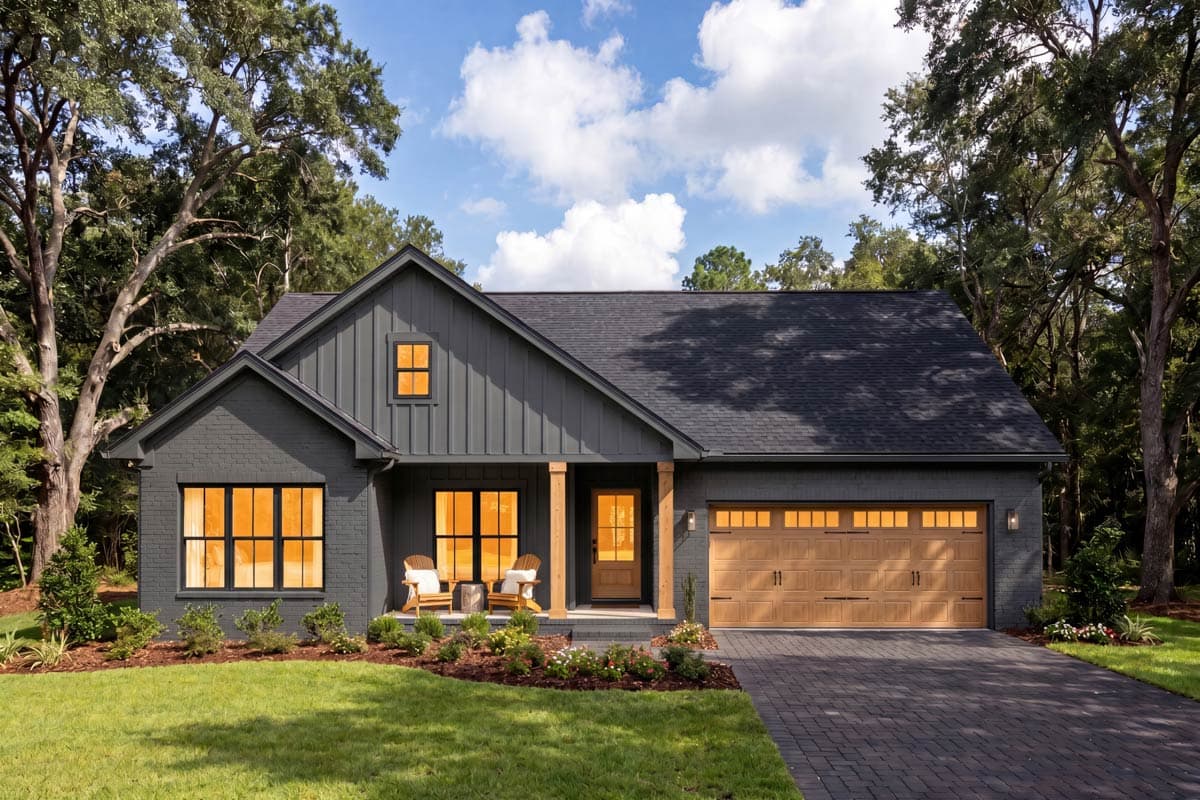 Plan 52050HZ: Modern Farmhouse Plan with 3-Beds and 2-Baths - Image #9 - Country, Modern Farmhouse, New American, Ranch, Southern, Traditional
