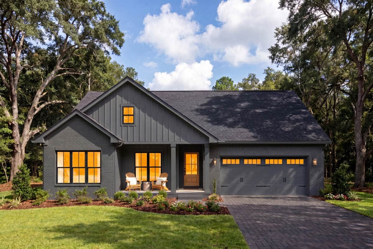 Plan 52050HZ: Modern Farmhouse Plan with 3-Beds and 2-Baths - Image #10 - Country, Modern Farmhouse, New American, Ranch, Southern, Traditional