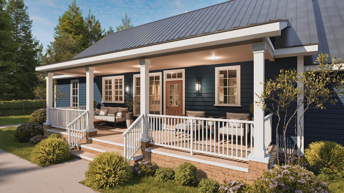 Plan 25960GE: Modern Farmhouse House Plan with 3 Bedrooms and 1541 Square Feet - Image #6 - Modern Farmhouse, New American, Ranch, Traditional