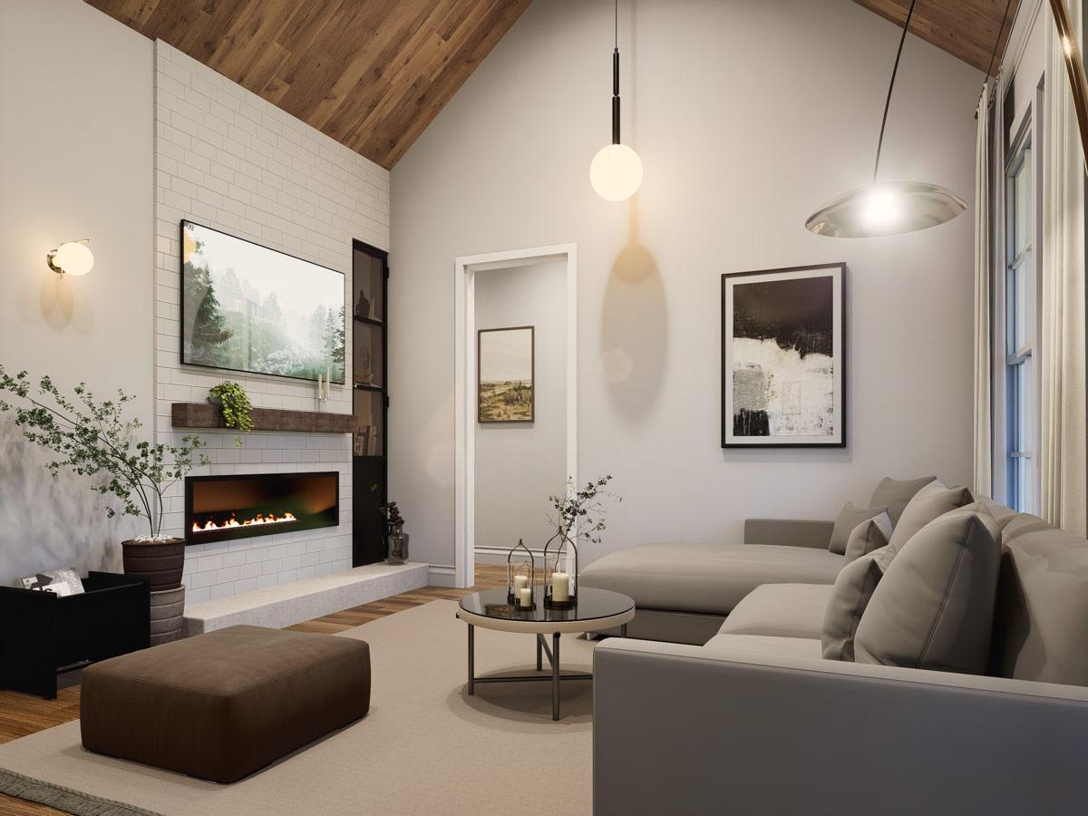 Plan 25960GE: Modern Farmhouse House Plan with 3 Bedrooms and 1541 Square Feet - Image #11 - Modern Farmhouse, New American, Ranch, Traditional