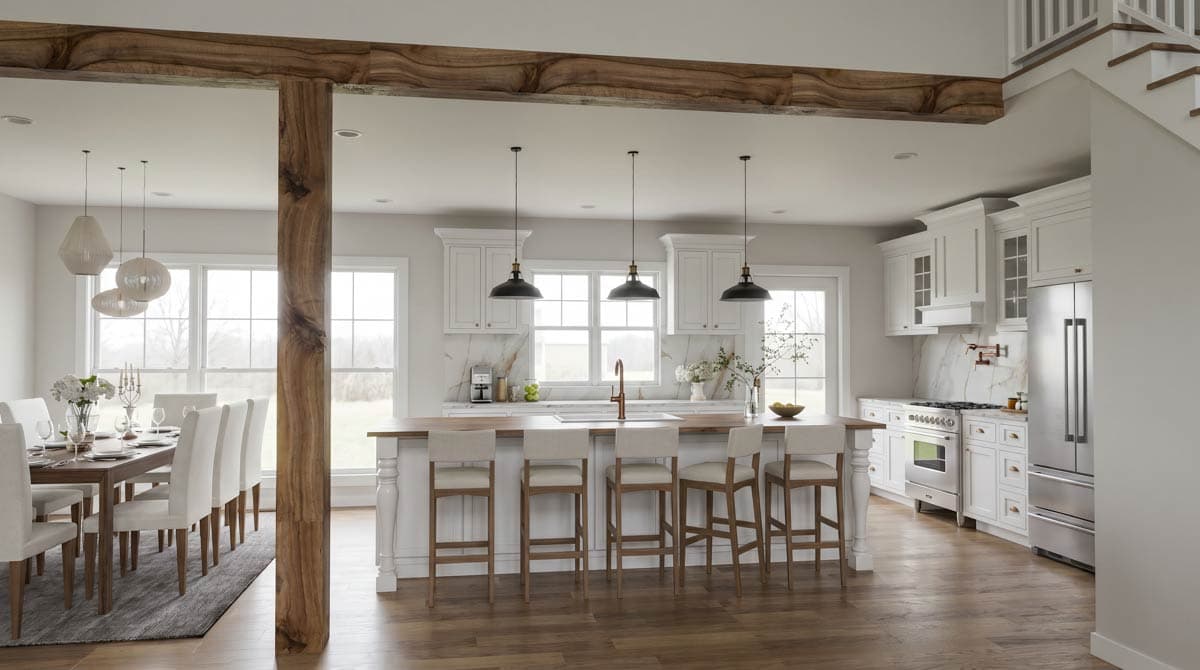 Plan 70977MK: Charming Farmhouse House Plan with Three Bedrooms and Expansive Porch - Image #10 - Country, Farmhouse