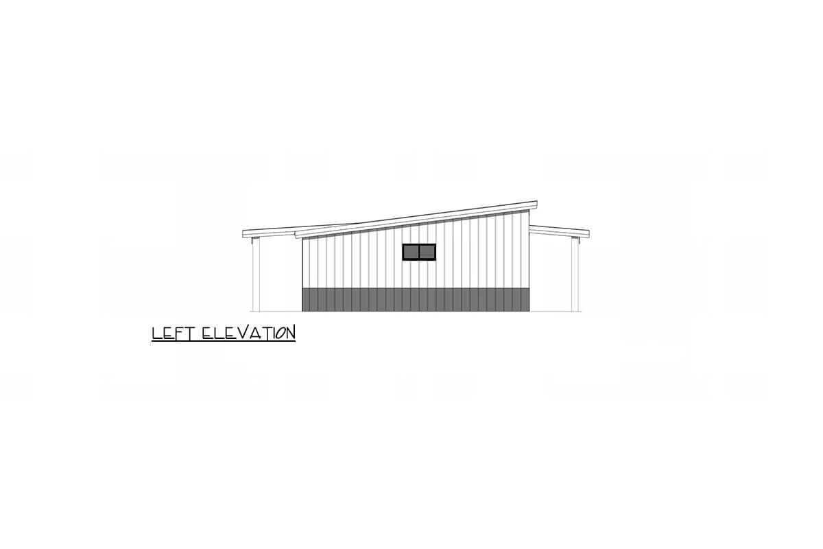 Plan 421044HFC: Sleek Barndominium House Plan Featuring Expansive Three-Car Garage and Flexible Layout - Image #3 - Barndominium, Country