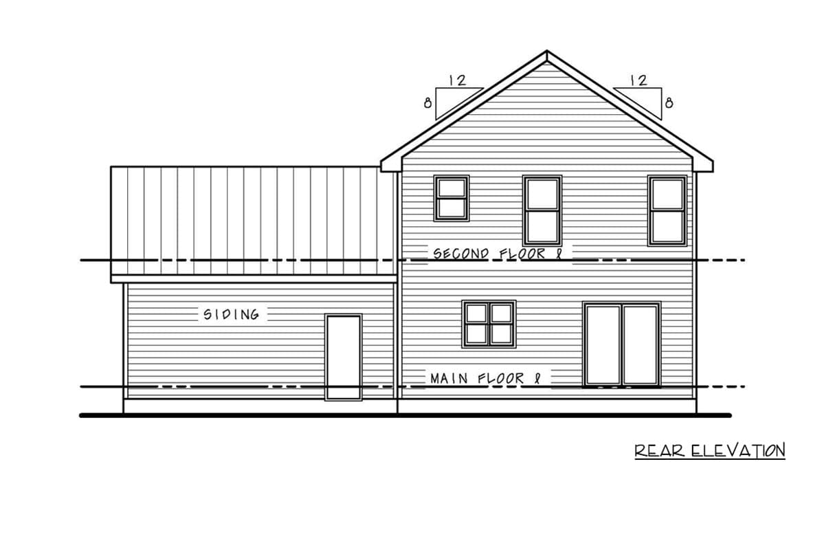 Plan 42768DB: Modern Farmhouse House Plan with 3 Bedrooms and 2370 Square Feet - Image #4 - Farmhouse, Modern Farmhouse, Traditional