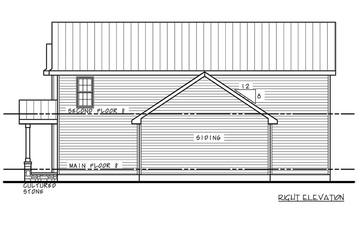 Plan 42768DB: Modern Farmhouse House Plan with 3 Bedrooms and 2370 Square Feet - Image #5 - Farmhouse, Modern Farmhouse, Traditional