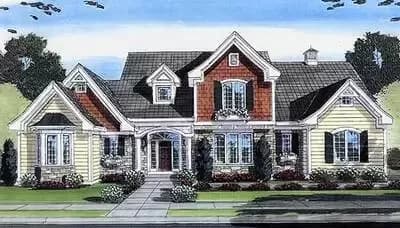 Dramatic Great Room House Plan