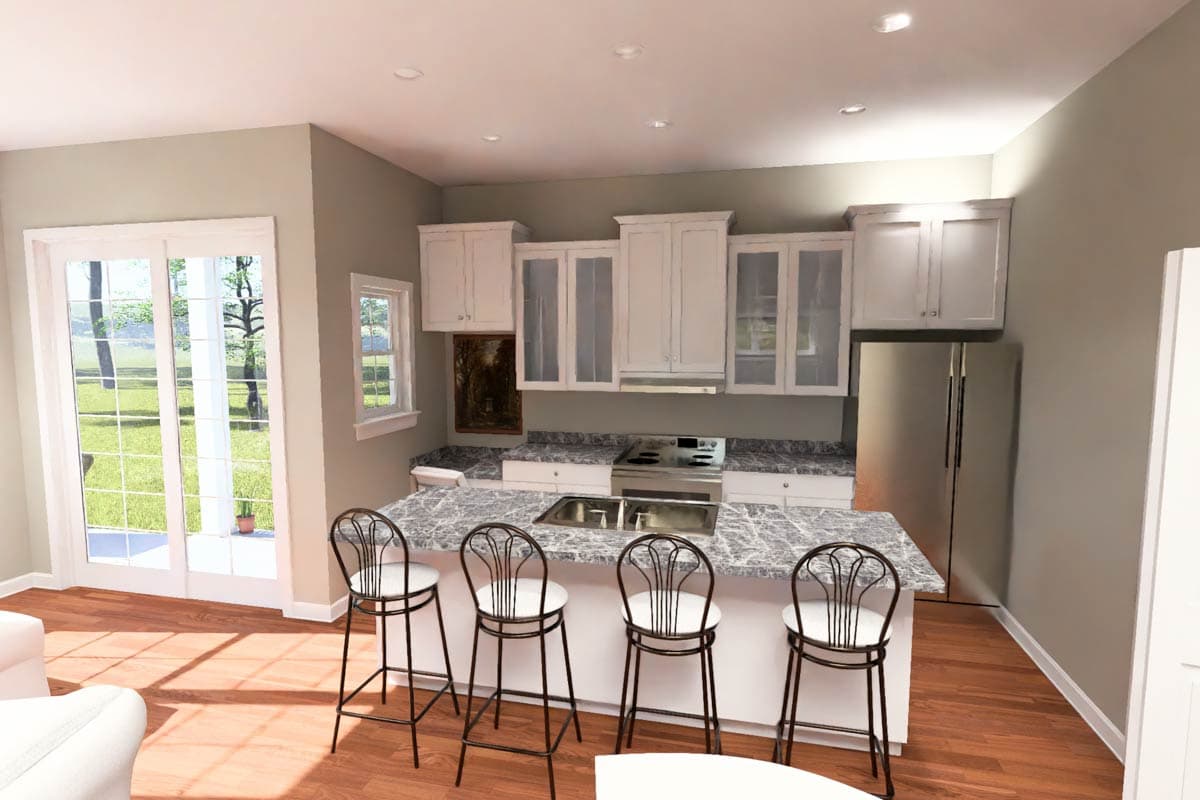 Plan 52559WM: Three-Bedroom Farmhouse House Plan with Versatile Loft Space - Image #11 - Country, Farmhouse, Traditional