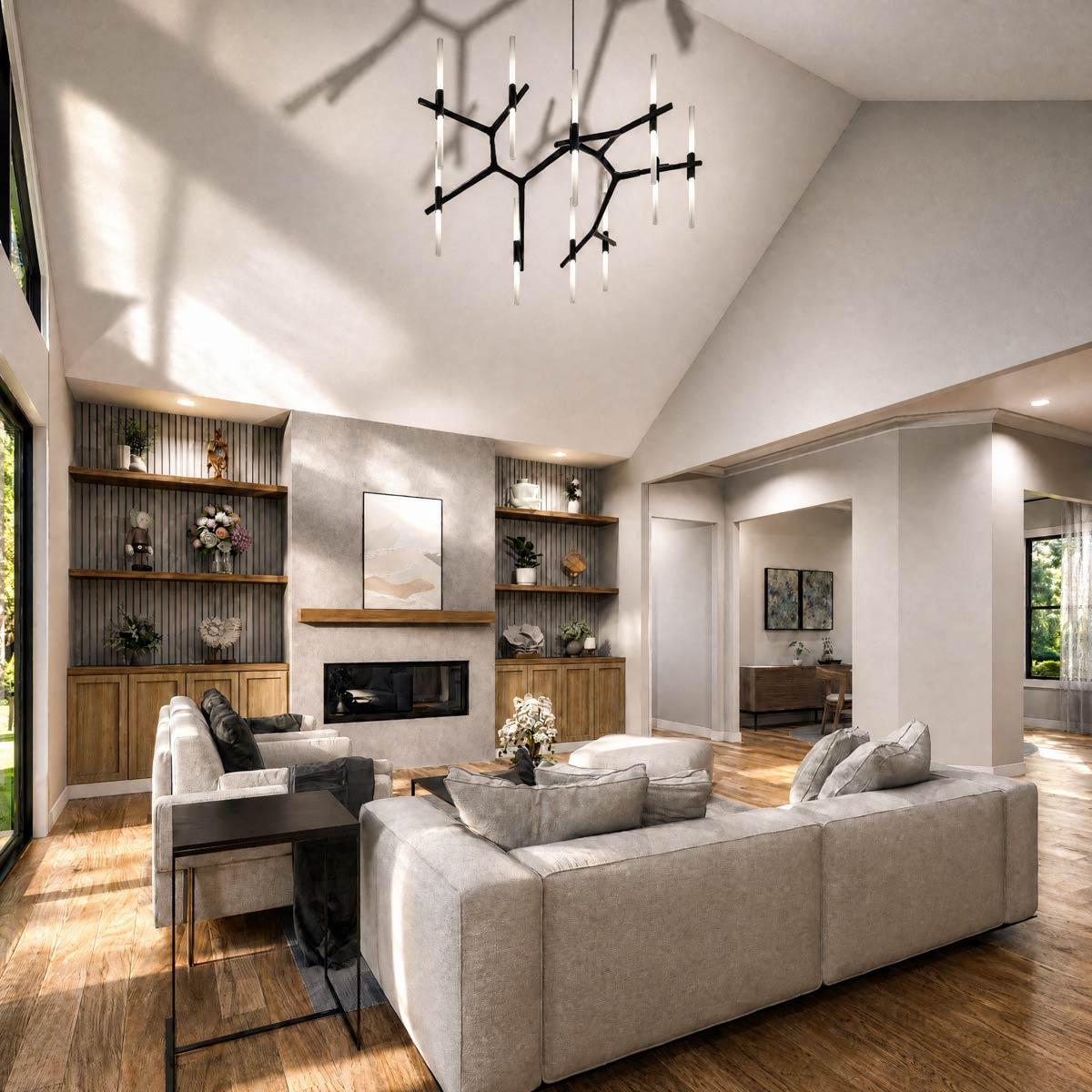 Plan 25961GE: Modern Farmhouse House Plan with 3 Bedrooms and Expansive Wraparound Porch - Image #9 - Modern Farmhouse, New American