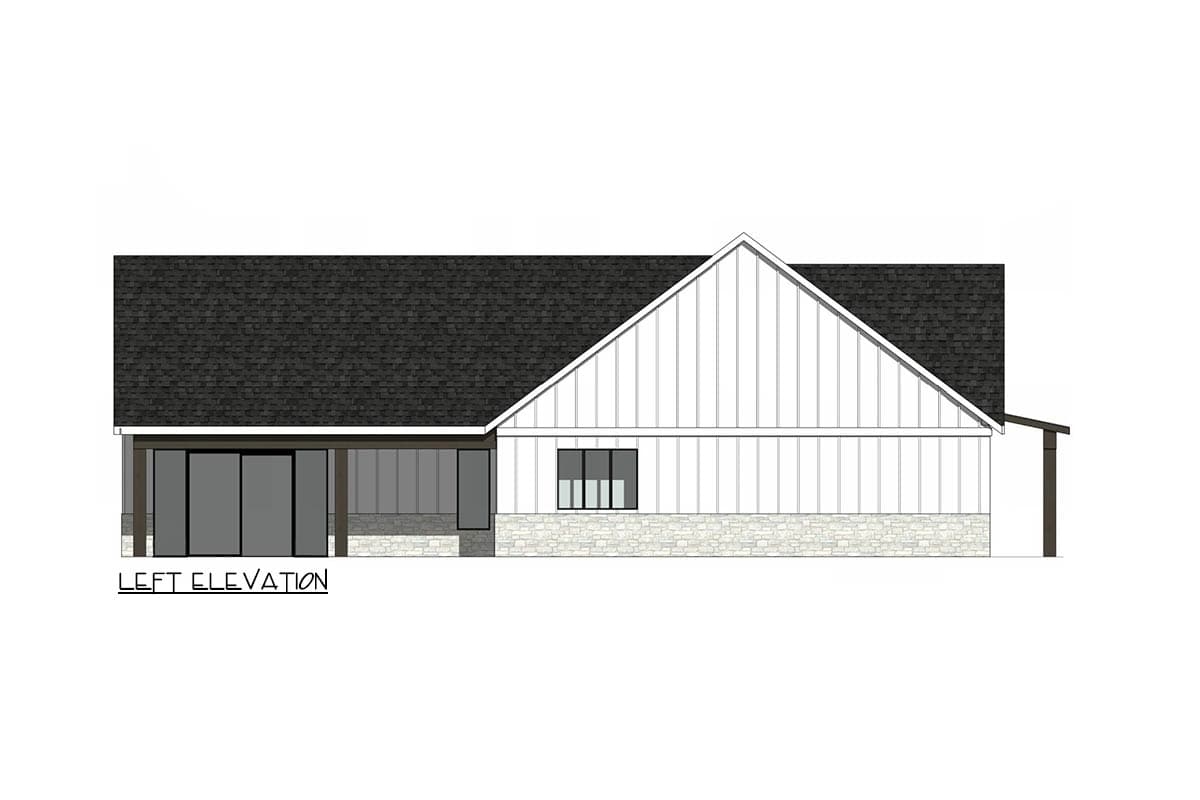 Plan 420194WNT: Charming Craftsman Cottage House Plan with Flexible Two or Three Bedrooms - Image #3 - Cabin, Cottage, Country, Craftsman