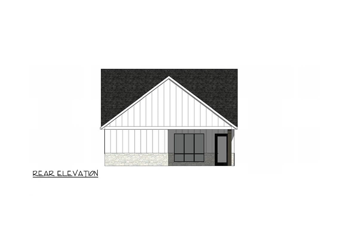 Plan 420194WNT: Charming Craftsman Cottage House Plan with Flexible Two or Three Bedrooms - Image #4 - Cabin, Cottage, Country, Craftsman
