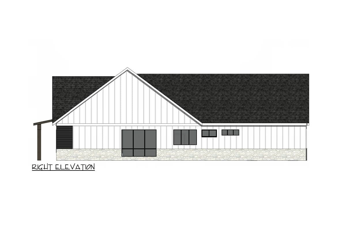 Plan 420194WNT: Charming Craftsman Cottage House Plan with Flexible Two or Three Bedrooms - Image #5 - Cabin, Cottage, Country, Craftsman
