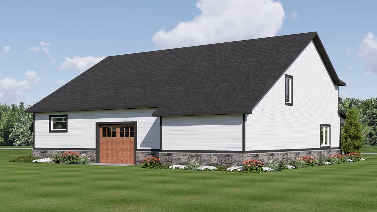 Plan 135441GRA: New American House Plan with RV Garage and Theatre Room - Image #3 - Country, Craftsman, Mountain, New American