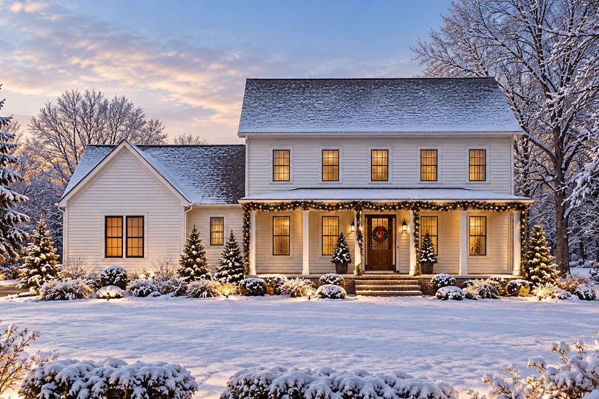 Plan 930002TLR: Three Bedroom Traditional Farmhouse House Plan with Inviting Front Porch - Image #3 - Colonial, Country, Farmhouse, Traditional