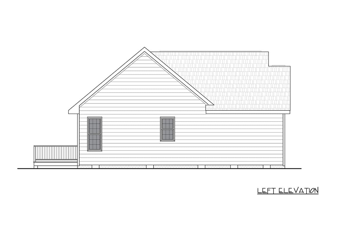 Plan 25970GE: Charming Farmhouse House Plan with Three Bedrooms and Wraparound Front Porch - Image #5 - Farmhouse, Southern, Traditional
