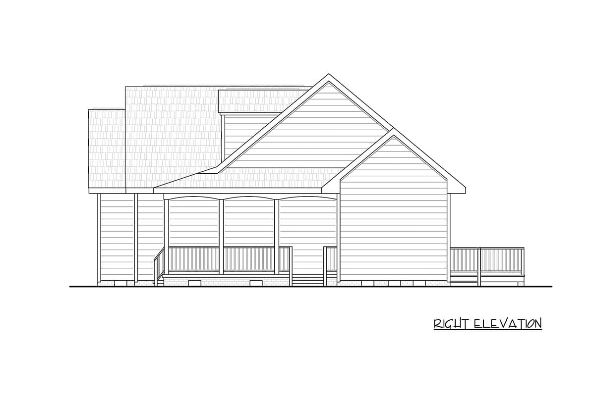 Plan 25970GE: Charming Farmhouse House Plan with Three Bedrooms and Wraparound Front Porch - Image #7 - Farmhouse, Southern, Traditional