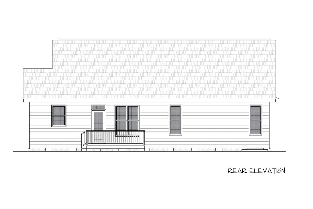 Plan 25970GE: Charming Farmhouse House Plan with Three Bedrooms and Wraparound Front Porch - Image #6 - Farmhouse, Southern, Traditional