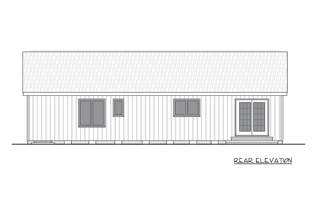 Plan 25971GE: Three Bedroom Traditional Ranch House Plan with Inviting Front Porch - Image #8 - Ranch, Traditional