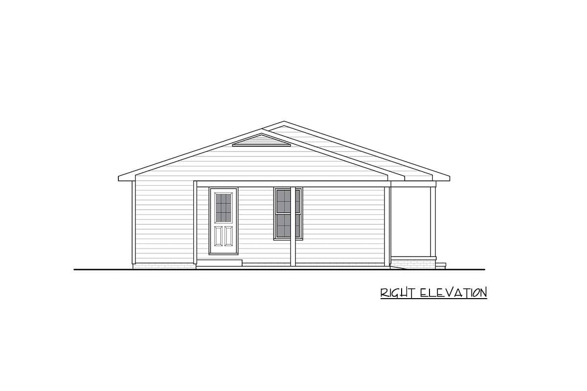 Plan 25973GE: Charming Three Bedroom Ranch House Plan with Classic Brick Exterior - Image #6 - Ranch, Traditional