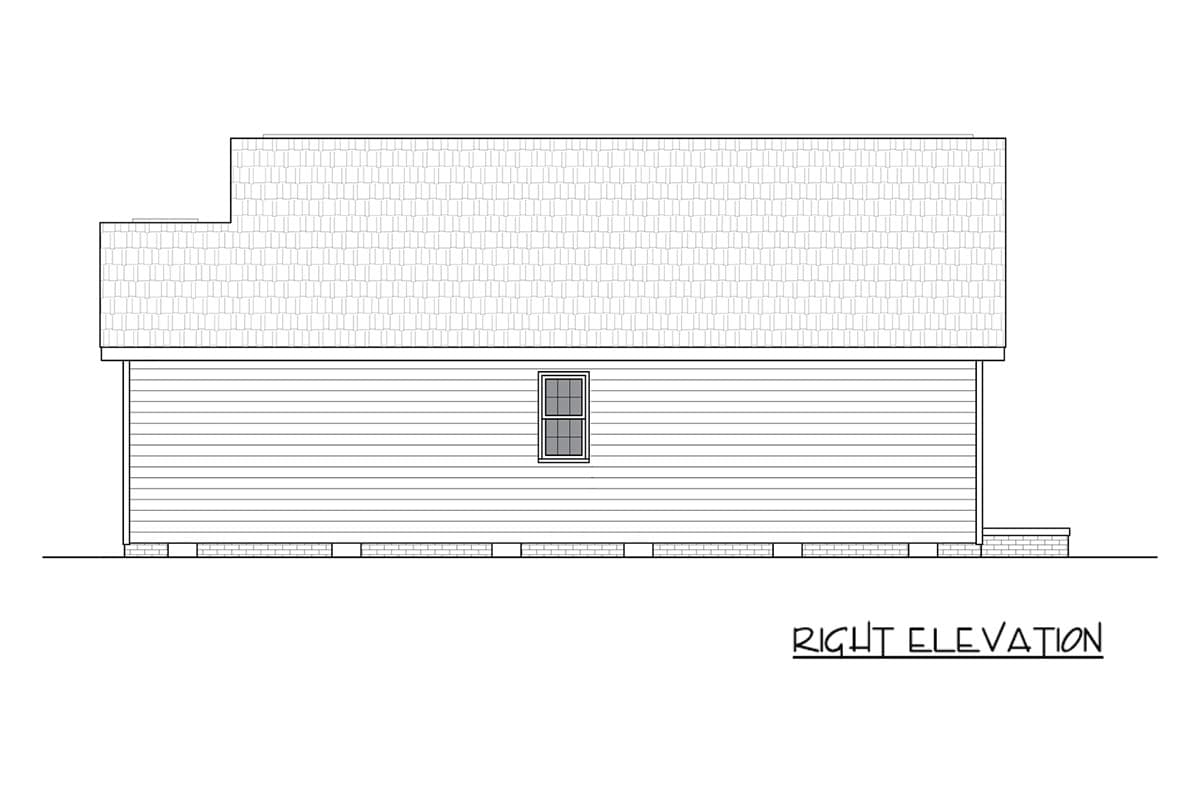 Plan 25982GE: Charming Two-Bedroom Cottage House Plan with Split Bedroom Layout - Image #4 - Cottage, Traditional