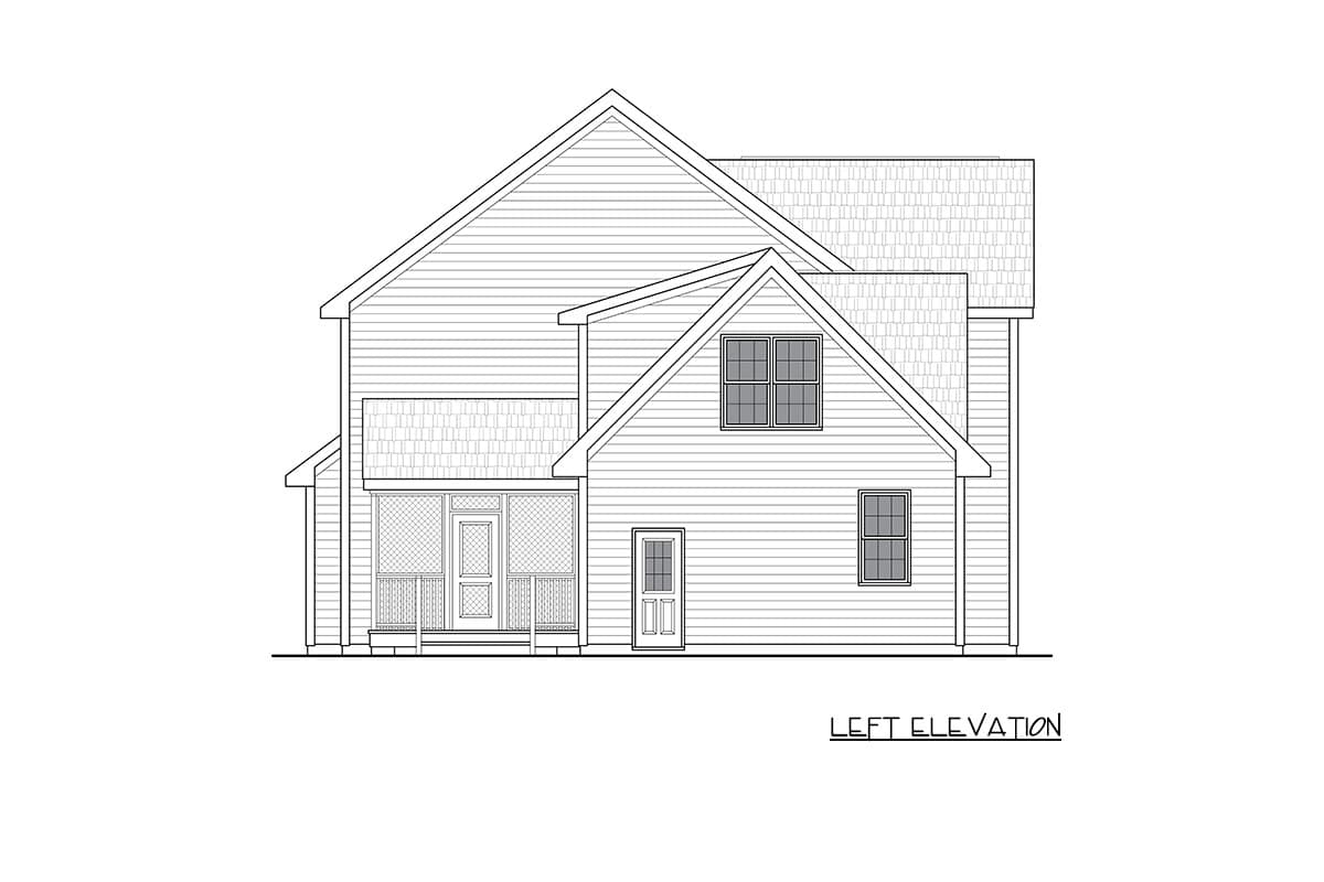 Plan 25986GE: Craftsman House Plan Featuring Three Bedrooms and Main Level Master - Image #4 - Country, Craftsman, Traditional