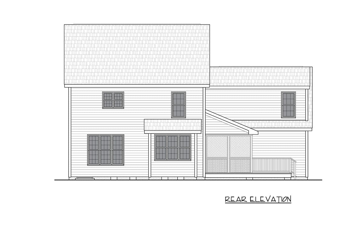 Plan 25986GE: Craftsman House Plan Featuring Three Bedrooms and Main Level Master - Image #5 - Country, Craftsman, Traditional