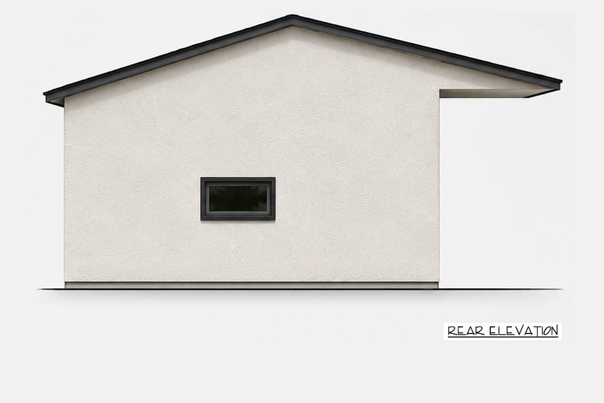 Plan 849111PGE: Traditional Two Car Detached Garage House Plan - Image #4 - Traditional