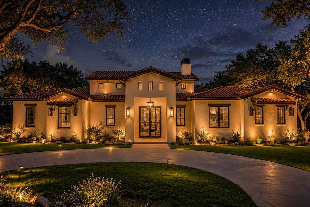 Plan 150020HRP: Spacious Mediterranean House Plan with Three Bedrooms and Three-Car Garage - Image #6 - Mediterranean, Southwest, Spanish