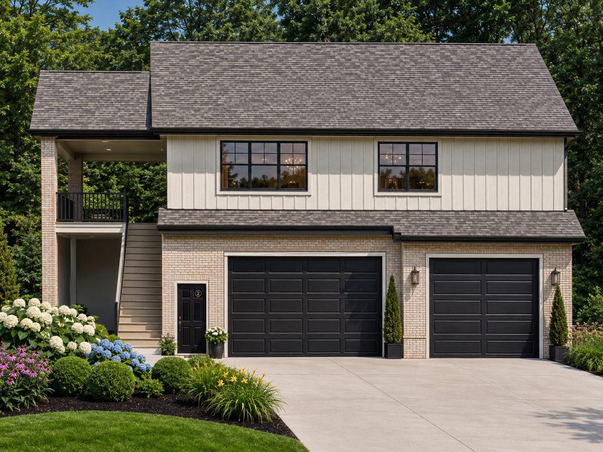 Plan image - 849112PGE:Spacious Three-Bed ADU Farmhouse House Plan with Three-Car Garage
