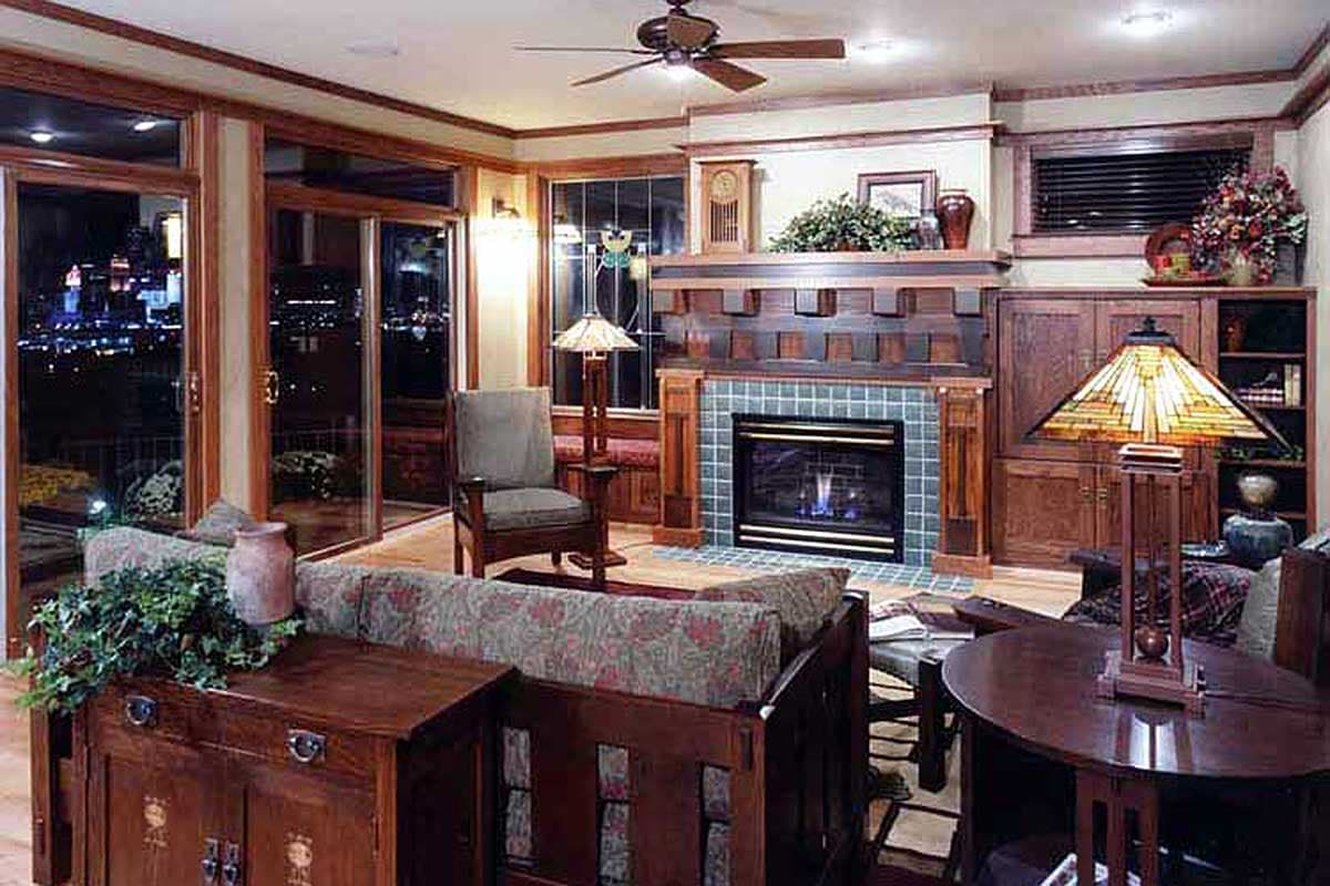 Plan 39140ST: Charming Home Plan for a Narrow Lot - Image #4 - Cottage, Craftsman