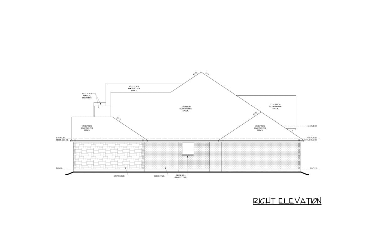 Plan 440047PWL: European House Plan with 4 Bedrooms and 3-Car Garage - Image #5 - Country, European, Southern
