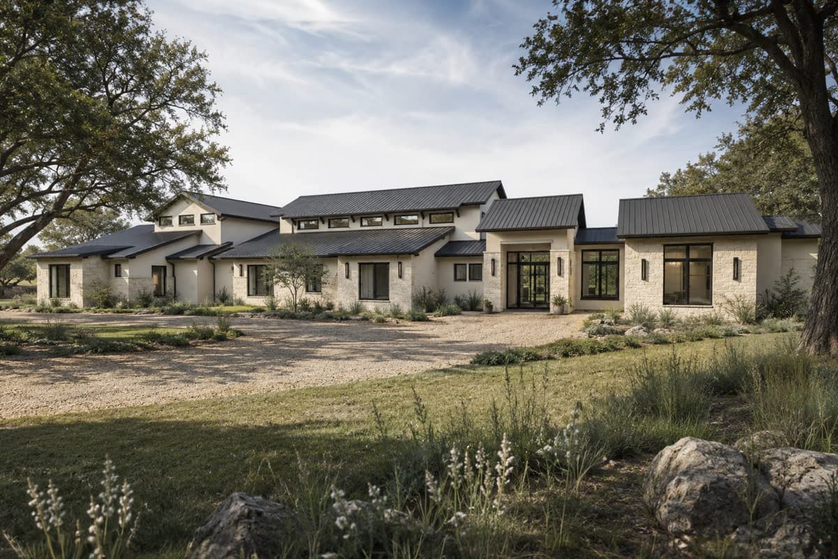 Plan image - 150021HRP:Contemporary Hill Country House Plan with 5 Bedrooms and 4871 Square Feet
