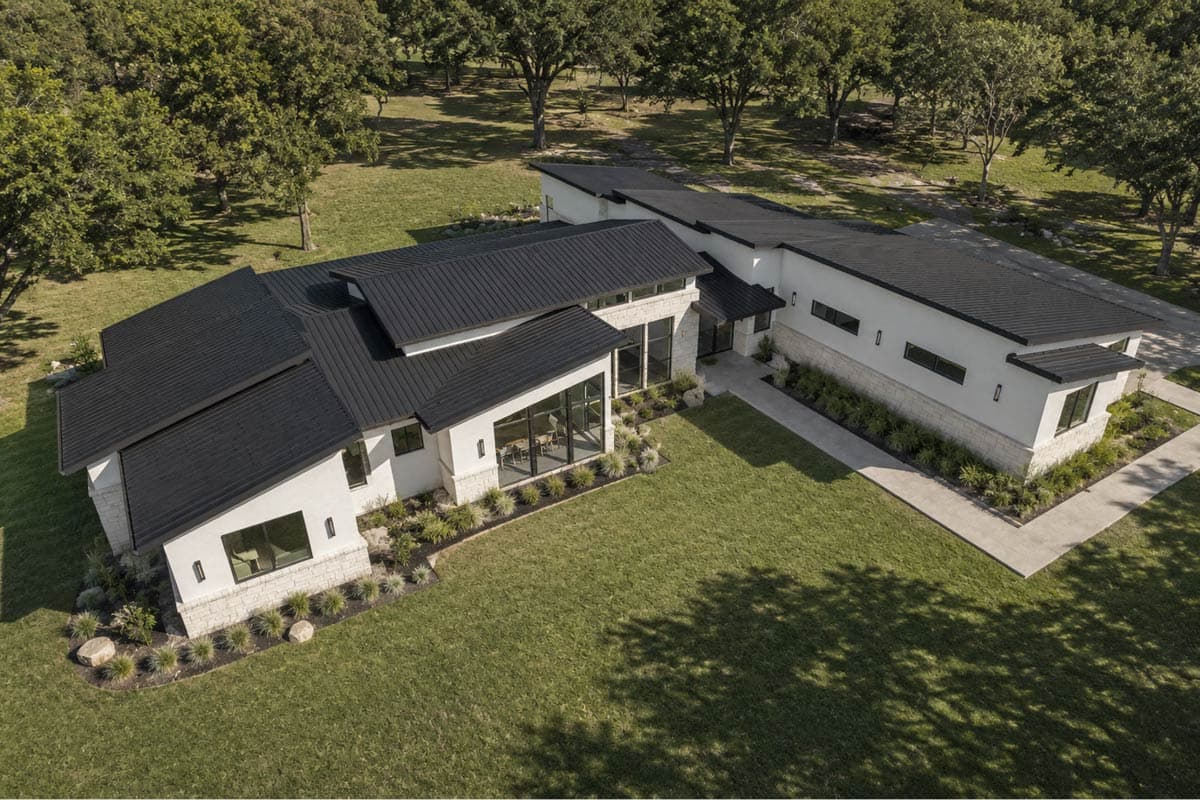 Plan 150022HRP: Contemporary Hill Country House Plan with 3 Bedrooms and 3-Car Garage - Image #5 - Contemporary, Hill Country, Modern, Transitional