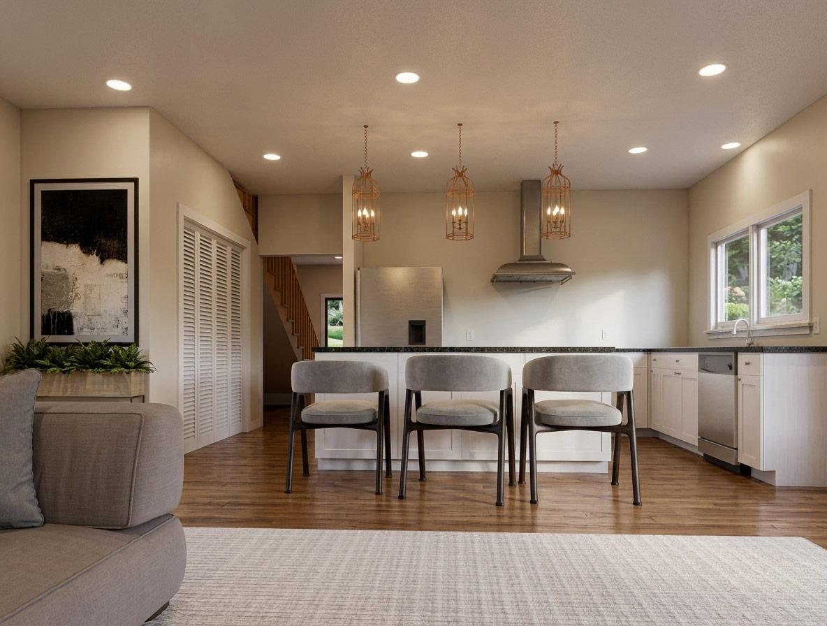 Plan 850045PKE: Modern Farmhouse House Plan with 3 Bedrooms and 1-Car Garage - Image #7 - Farmhouse, Modern Farmhouse