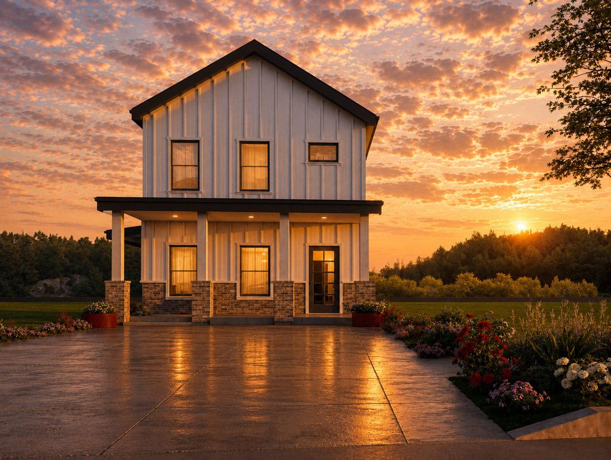 Plan 850046PKE: Modern Farmhouse Barndominium House Plan with Four Bedrooms and Office - Image #3 - Barndominium, Farmhouse, Modern Farmhouse