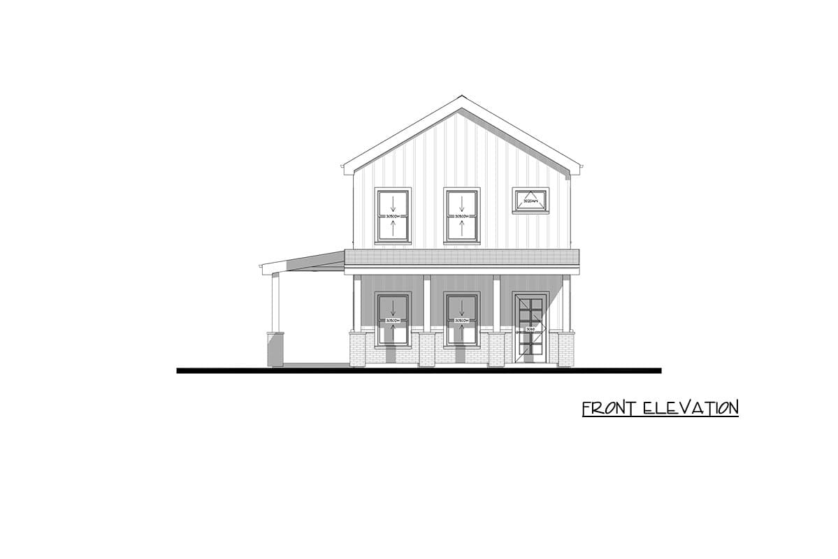 Plan 850046PKE: Modern Farmhouse Barndominium House Plan with Four Bedrooms and Office - Image #10 - Barndominium, Farmhouse, Modern Farmhouse