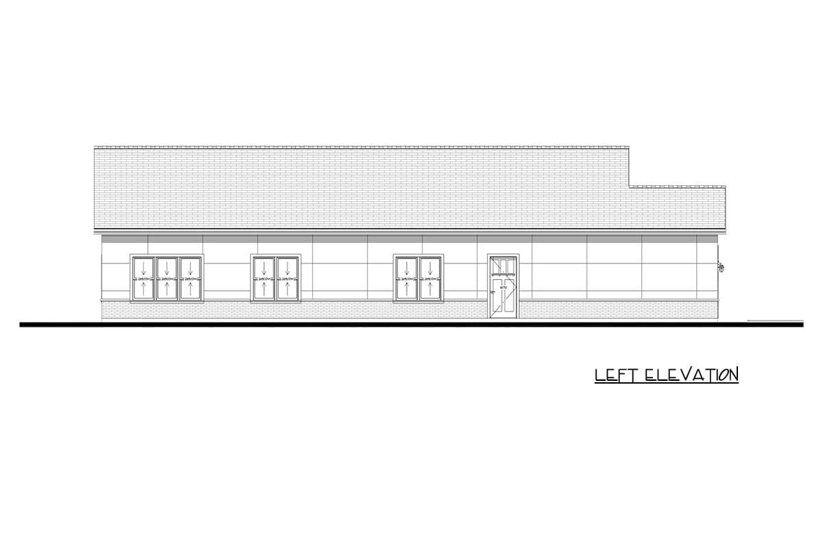 Plan 850047PKE: Narrow Modern Barndominium House Plan with 3 Bedrooms and 1,609 Square Feet - Image #10 - Barndominium, Craftsman, Traditional
