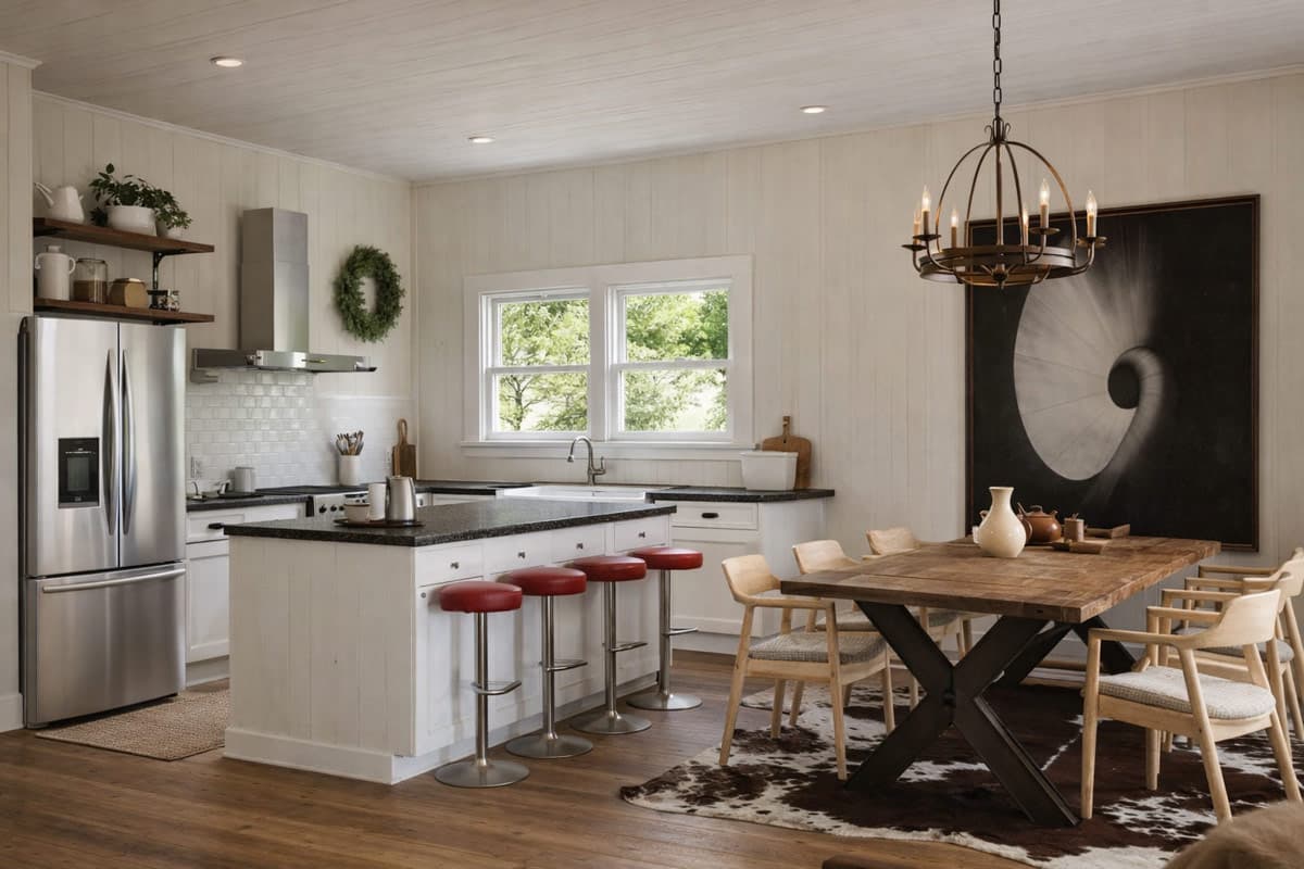 Plan 850048PKE: Three Bedroom Farmhouse House Plan with Inviting Front Porch - Image #5 - Country, Farmhouse, Ranch