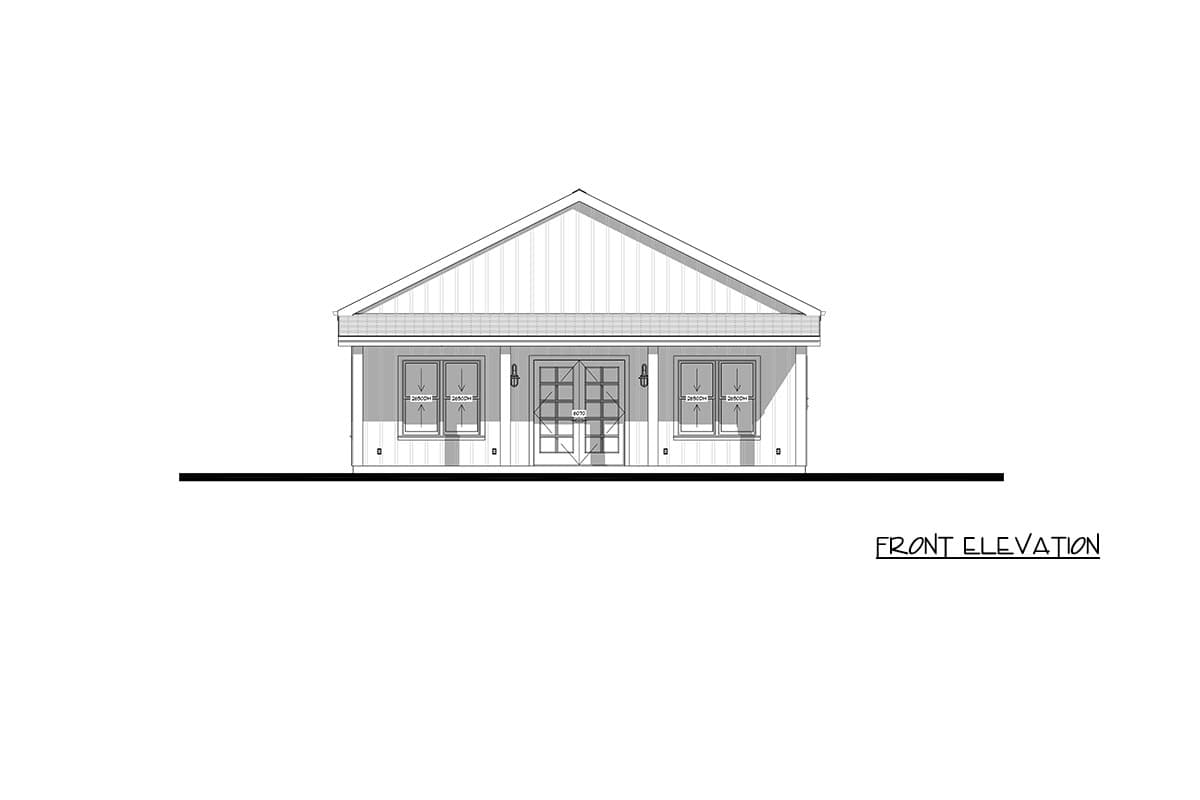 Plan 850048PKE: Three Bedroom Farmhouse House Plan with Inviting Front Porch - Image #7 - Country, Farmhouse, Ranch