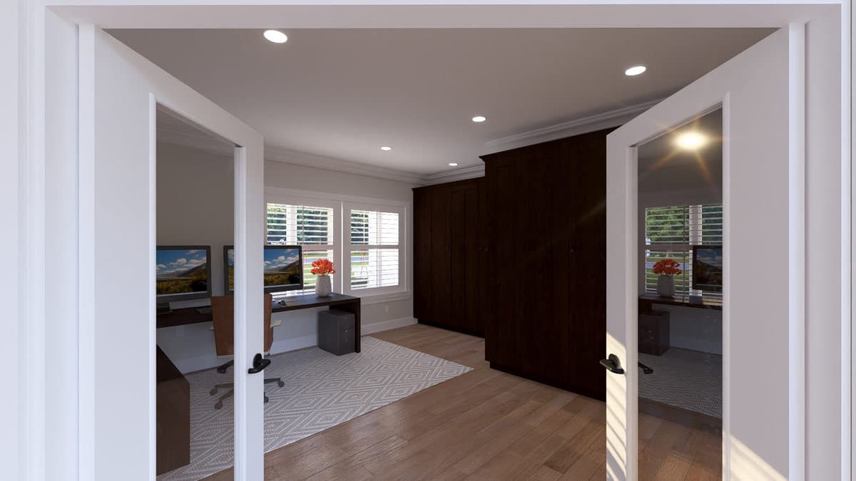 Plan 61761UT: Sprawling 5-Bedroom Traditional House Plan with 4-Car Garage - Image #11 - Country, Craftsman, Traditional