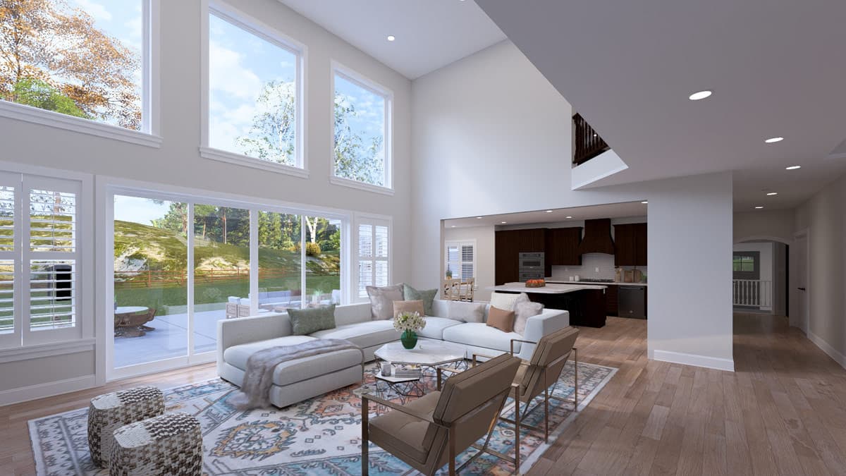 Plan 61761UT: Sprawling 5-Bedroom Traditional House Plan with 4-Car Garage - Image #18 - Country, Craftsman, Traditional