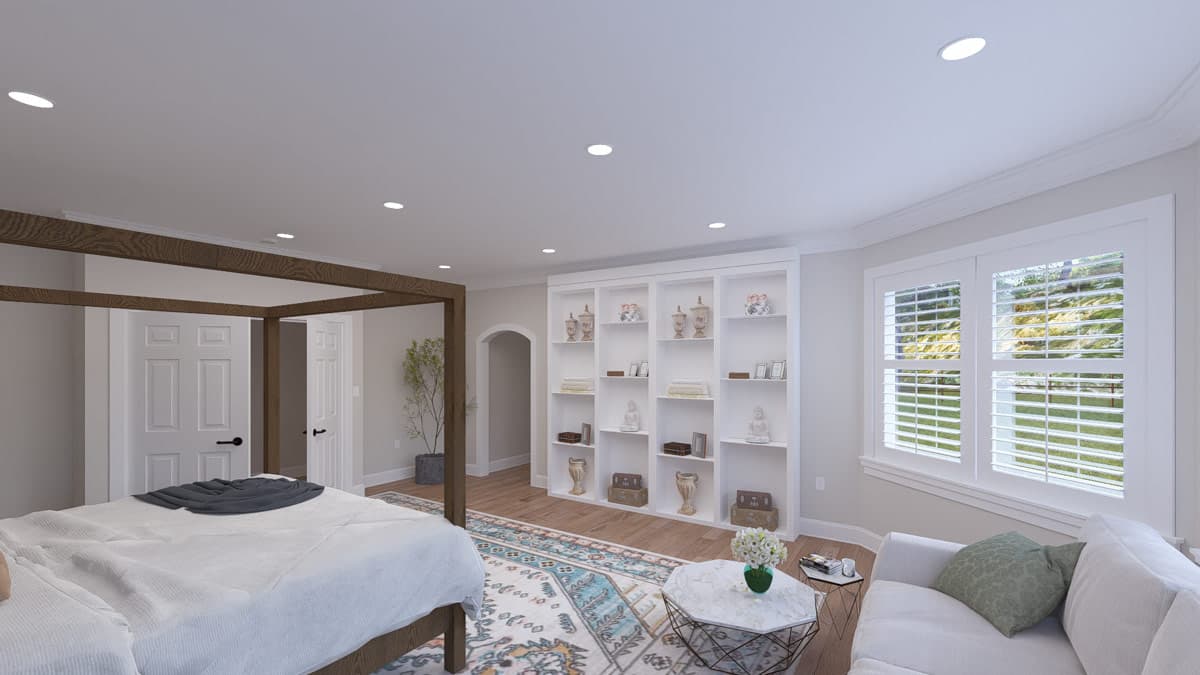Plan 61761UT: Sprawling 5-Bedroom Traditional House Plan with 4-Car Garage - Image #25 - Country, Craftsman, Traditional