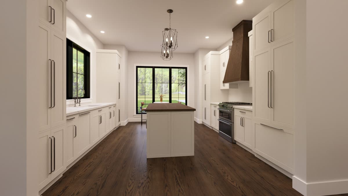 Plan 865032SHW: Modern Farmhouse Craftsman House Plan with Three Bedrooms and Vaulted Great Room - Image #6 - Craftsman, Modern Farmhouse