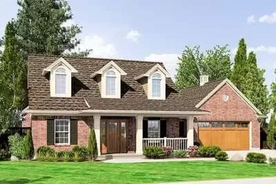 Delightful Covered Porch Design