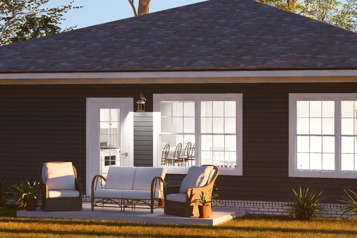 Plan 52572WM: Modern Ranch House Plan with 3 Bedrooms and 2-Car Garage - Image #9 - Craftsman, Modern, Ranch