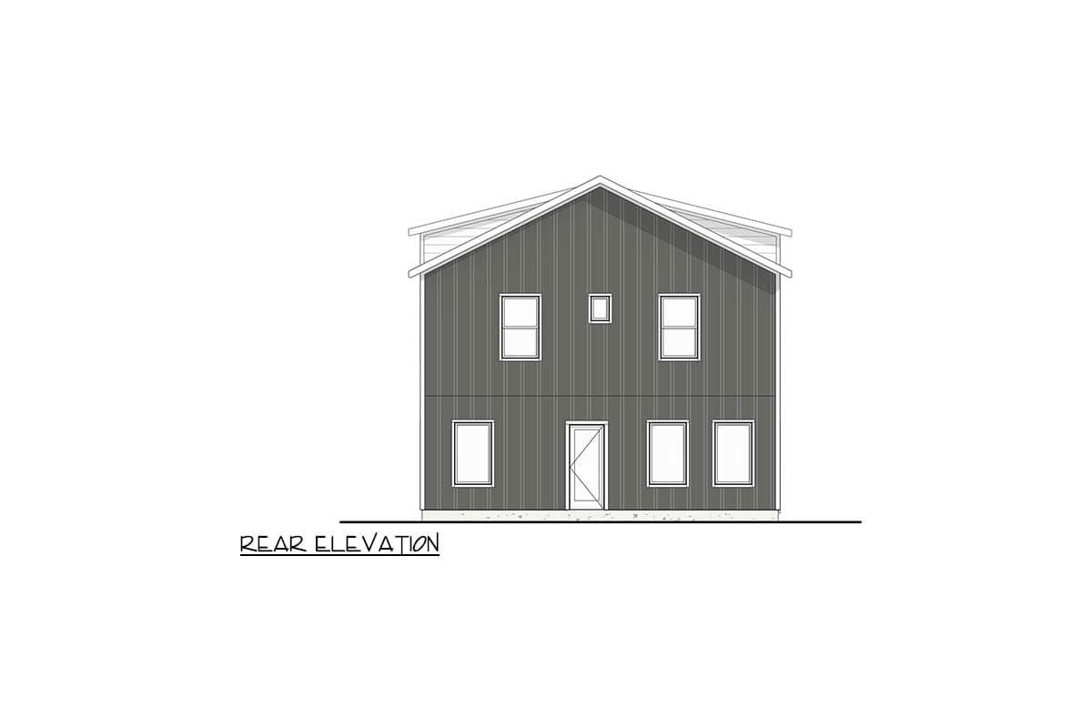 Plan 100374GHR: Traditional Triplex House Plan Featuring Three Modern Two-Bedroom Units - Image #3 - Traditional